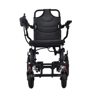 Silla de Ruedas Eléctrica Plegable Ligera de Venta Caliente, Motor Dual de 500W, Batería de 12AH/20AH, Silla de Ruedas Eléctrica con Absorción de Impactos - Product Image 5