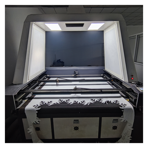 Độ chính xác cao cho ăn tự động <span class=keywords><strong>2</strong></span> đầu <span class=keywords><strong>laser</strong></span> không đồng bộ cắt <span class=keywords><strong>Laser</strong></span> máy cắt cho thăng hoa vải - Product Image 5