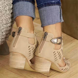 Delle donne <span class=keywords><strong>Sandali</strong></span> <span class=keywords><strong>Tacco</strong></span> Grosso Peep Toe <span class=keywords><strong>Tacco</strong></span> <span class=keywords><strong>Sandali</strong></span> Quotidiano DELL'UNITÀ di elaborazione Nero Rosso <span class=keywords><strong>Blu</strong></span> - Product Image 5