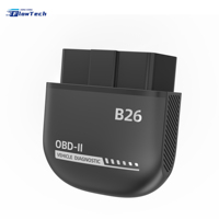 Detector de Fallas de Motor y Lector de Códigos Flow Tech para Automóviles con 1 Año de Garantía para Ajuste Universal OBDII B26