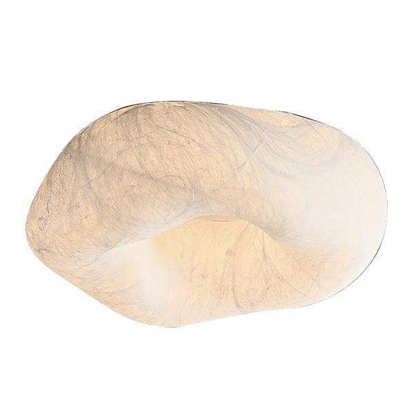 Imitation Silk Ceiling Light, Designer Art Master Bedroom Cloud Lamp, Full-Spectrum Eye-Protecting Room Light.
