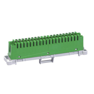 <span class=keywords><strong>Fibertel</strong></span> Módulo de conmutación de 10 pares con guía de cable Accesorio de telecomunicaciones de color rojo TJ03A110B - Product Image 3