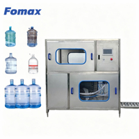 Équipement de remplissage d'eau haute performance, ligne de production d'eau en acier inoxydable, usines d'eau pour l'Asie du Sud-Est et l'Afrique