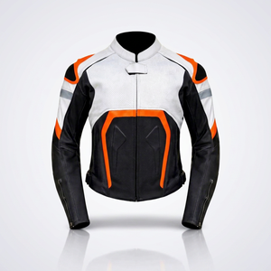 Men’s MotoCP Cowhide Leather <b>Racing</b> <b>Jacket</b>/Chaqueta – Premium Speed & Trackwear Gear Made To Measure CE Level 2 - Product Image 1