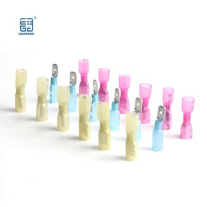 Bornes thermorétractables étanches 10-22 AWG cosses de fil électrique isolées connecteur de déconnexions rapides mâle femelle - Product Image 3