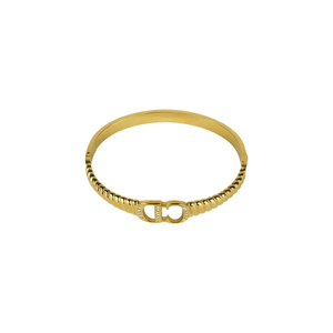 กำไลข้อมือแฟชั่น สแตนเลสสตีล 316L ชุบทอง PVD ทนทาน ใช้งานได้ยาวนาน - Product Image 2