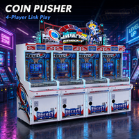 Pousse-pièces d'arcade personnalisé OEM/ODM pour parcs d'attractions avec garantie d'un an, utilisant une solution de projet de machine d'arcade et de pousse-pièces