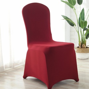 Housse de chaise en spandex 300 GSM prête à l'emploi, universelle, ajustée et élastique, pour mariage, hôtel, banquet - Product Image 5