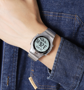 SKMEI 2200 islamique Finder Qibla Direction boussole musulman numérique <span class=keywords><strong>Al</strong></span> <span class=keywords><strong>Fajr</strong></span> Azan montre poignet temps prière noir montre pour hommes ultra - Product Image 2