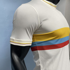 Nieuw Binnen Colombia Voetbal Jersey Set 100% Polyester Ademend Snel Droog Anti-Bacteriële Warmte-Overdracht Bedrukt Ronde Hals - Product Image 4