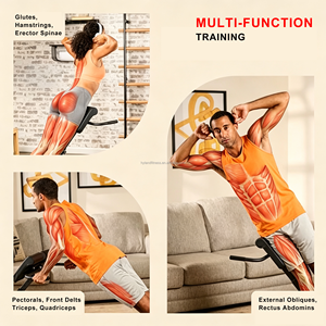 Banco de Hiperextensión Multifuncional, <span class=keywords><strong>Silla</strong></span> <span class=keywords><strong>Romana</strong></span> de Alta Calidad para Entrenamiento Abdominal - Product Image 6