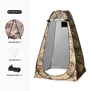 Tente de Douche/Toilettes Extérieure Pop-Up Imperméable Personnalisée à Montage Rapide – Vente Directe Usine pour Camping, Randonnée, Plage - Product Image 1