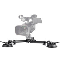 Triple ventouse à vide robuste 50kg de charge support de trépied pour Canon Nikon SLR projecteur vidéo stabilisateur de cardan