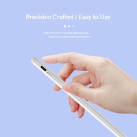 Stylet universel capacitif à détection active par attraction magnétique pour tablettes Android/iPad, sans latence, idéal pour le dessin