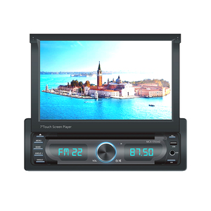 <span class=keywords><strong>Lecteur</strong></span> MP5 de <span class=keywords><strong>voiture</strong></span> télescopique de 7 pouces Fonction DAB + Clé <span class=keywords><strong>USB</strong></span> Tableau de bord CarPlay Stéréo Caractéristiques Écran tactile HD - Product Image 1