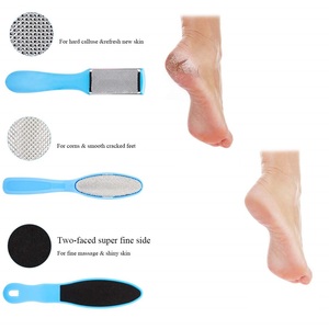 Juego de herramientas de pedicura 20 en 1, kit para el cuidado de los pies, raspador de pies de acero inoxidable, removedor de piel muerta, kit de pedicura - Product Image 5