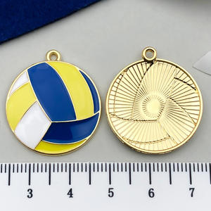 Designer Alloy <strong>Jewelry</strong> Styles Soccer Sports Equipment Charm Accessories Diy Making Necklace Earring Pendant Craft <strong>Supplies</strong> - Product Image 5