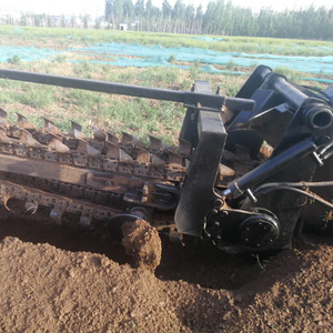 Trencher escavatore trattore attacco caricatore 20-200cm profondità 12-100cm larghezza 240-500 m/h catena Trencher - Product Image 3