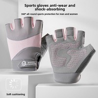 Nouvelles manchettes de sport demi-doigts en polyester, anti-callosités, antidérapantes, résistantes à l'usure, modèle d'été, pour activités de plein air, cyclisme, course à pied et sports de roche