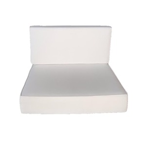 Squared Woven Modern Waterproof 100% Polyester Hotel <strong>Garden</strong> Sofa <strong>Seat</strong> <strong>Pad</strong> Outdoor/Indoor <strong>Chair</strong> Cushion Removable Cover - Product Image 4