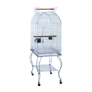 Grande cage à oiseaux perroquet pigeon en fil bien conçue