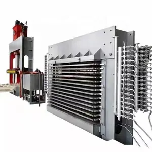 Máquina de prensado en caliente de madera contrachapada hidráulica, máquina de laminación de 500/600/800 toneladas