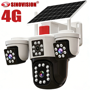 Cámara PTZ 4G de Triple Lente Personalizada de Fábrica Propia, 3MP, <span class=keywords><strong>Seguimiento</strong></span> Automático por IA, OKAM, 360 Grados, Bajo Costo, Venta al Por Mayor - Product Image 1