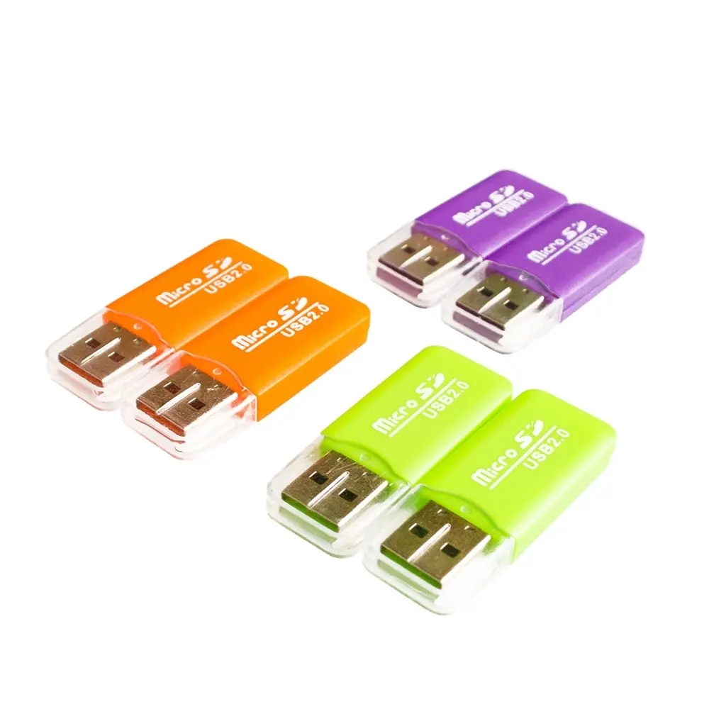 Adaptor pembaca kartu memori Raspberry Pi, Mini Usb 2.0 Micro SD TF