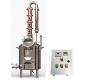 Distillateur domestique 100L/120L/200L Colonne de cuivre distillerie d'alcool Moonshine Petit système de distillation