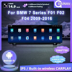 Radio para Auto Android 13 de 14.9 Pulgadas para BMW Serie 7 F01 F02 F04 2009-2016, Pantalla 4K, GPS, Multimedia, Estéreo, Reproductor Carplay, Unidad Principal - Product Image 4
