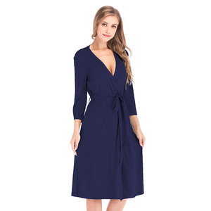 Ropa de dormir suave personalizada para mujer, ropa de dormir Sexy, conjunto de pijama, vestido de noche - Product Image 6