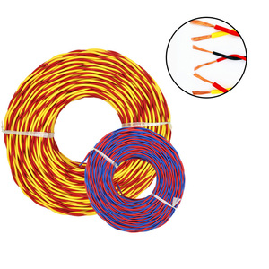 300V 2.5 มม.<span class=keywords><strong>สาย</strong></span>ไฟบิด 16/<span class=keywords><strong>18</strong></span> <span class=keywords><strong>Awg</strong></span> 1 คู่ป้องกันคู่บิด (stp) <span class=keywords><strong>สาย</strong></span> RVS ยืดหยุ่น<span class=keywords><strong>สาย</strong></span>ไฟฟ้า - Product Image 3