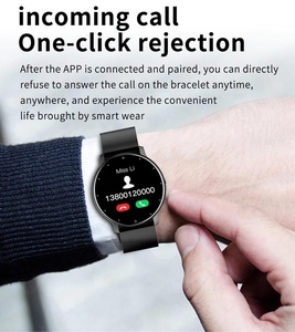 ZL02 Pro pulsera inteligente Monitor de presión arterial impermeable <span class=keywords><strong>redondo</strong></span> Smartwatch hombres mujeres deporte Fitness Track Monitor <span class=keywords><strong>reloj</strong></span> inteligente - Product Image 3