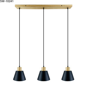 Lampada a sospensione Vintage 220V 3 luce 2022 moderna lampada a sospensione rotonda in ferro mezza palla - Product Image 6