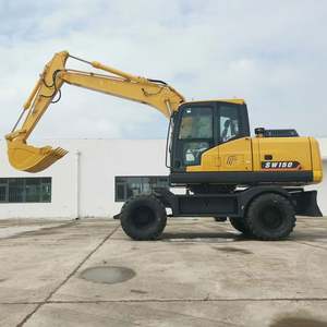 Excavadora de Ruedas Shantui SW150 en Oferta con Motor Weichai, Control PLC, 1 Año de Garantía - Equipo de Construcción de Alta Eficiencia - Product Image 5