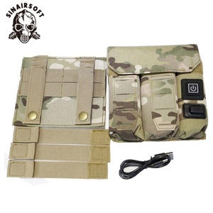 Sinairsoft 500D Nylon Chauffe-mains USB pour la chasse en extérieur, accessoires de chasse, température réglable, équipement de défense personnelle - Product Image 2