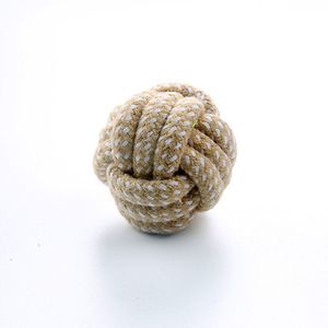 Kinghon Wholesale Multicolor Cotton Rope Braided Bite-Resistant Cleaning <b>Dog</b> Toy Pet Toy <b>Ball</b> <b>Dog</b> Toys for Aggressive Chewers - Product Image 6