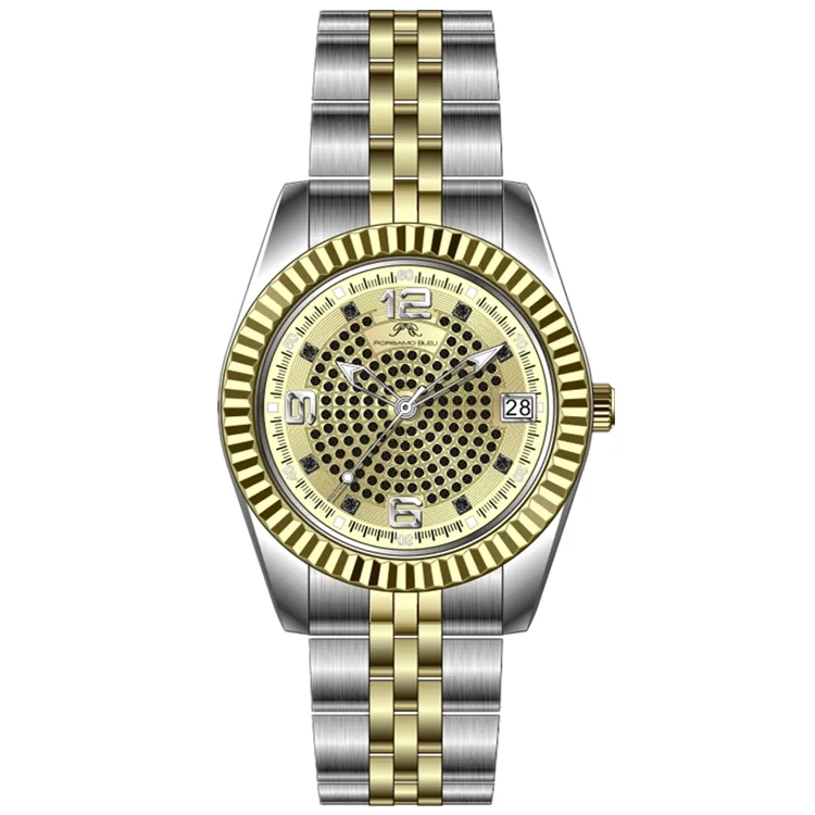Charme banhado a ouro de luxo mais barato rosto diamante relógio de aço inoxidável mulheres relógio rollex modas da moda senhoras relógios presente relativo à promoção