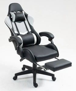 Silla Gamer con Respaldo Alto, Reposabrazos Fijos en Cuatro Puntos, Altura Ajustable, Color Naranja - Product Image 2