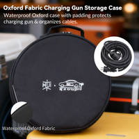 Vente chaude OEM 36x10x36 Étui de rangement pour pistolet de charge personnalisé imperméable en Oxford de haute qualité Sac organisateur de câbles de transfert de chaleur portable