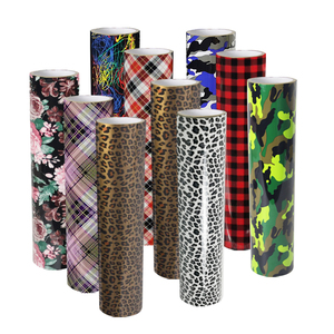 2021 Plaid Fashion Animal Pattern Htv <strong>Leopard</strong> <strong>Print</strong> Camouflage Flower Colorful Reflective Heat Transfer <strong>Film</strong> Vinyl for T-shirts - Product Image 1