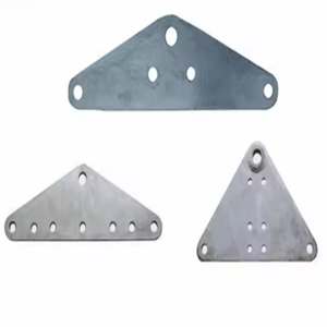 Plaque de jonction en L OEM disponible, plaque de connexion galvanisée pour raccordement de matériel de ligne de tour électrique - Product Image 5