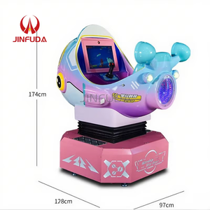 Enfants Rotation Hélicoptère Intérieur Coin Pusher Jeu Vidéo Machine Amusement Vente Fibre De Verre Air <span class=keywords><strong>Taxi</strong></span> Kiddie Manèges en Vente - Product Image 3