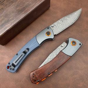 Cuchillo Plegable de Grado Industrial FB201 S30V con Mango de Fibra de Vidrio y Nylon, Hoja de Punta Caída Personalizada OEM para Cuchillos Tácticos de Camping - Product Image 5