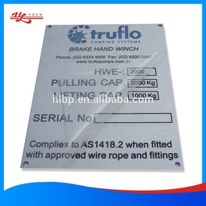 Biển Tên Khắc Tùy Chỉnh Biển Tên In Bằng Nhôm Nhãn Khắc Logo Bằng Thép Không Gỉ Khắc Hóa Học - Product Image 3