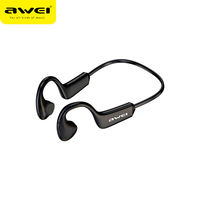 AWEI OEM Sport OWS Écouteurs sans fil à conduction osseuse étanches pour la natation