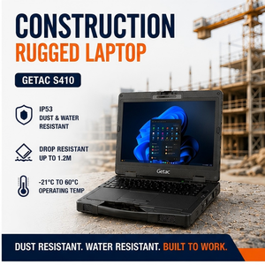 Laptop Robusto IP53 Getac S410, <span class=keywords><strong>Computer</strong></span> Portatile Industriale per Ispezioni sul Campo, Manutenzione e Applicazioni Esterne - Product Image 2