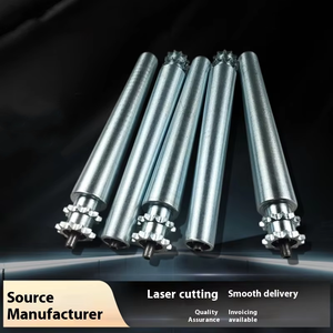 Convoyeur à rouleaux coniques de ligne personnalisée Convoyeur à rouleaux à <span class=keywords><strong>pignon</strong></span> d'estampage en acier inoxydable Fabrication de convoyeurs à rouleaux - Product Image 6