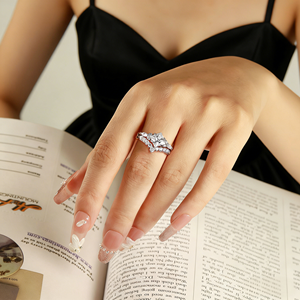 High Quality Fine Jewelry <b>Silver</b> <b>Rings</b> Anillos Compromiso Plata <b>925</b> <b>Silver</b> S925 Wedding and Engagement <b>Rings</b> for Women - Product Image 6