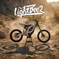 Nouveau modèle 2026 Surron Light Bee 2 en stock, batterie 24 kW 78,5 V 45 Ah, super couple 410 Nm, moto tout-terrain de motocross